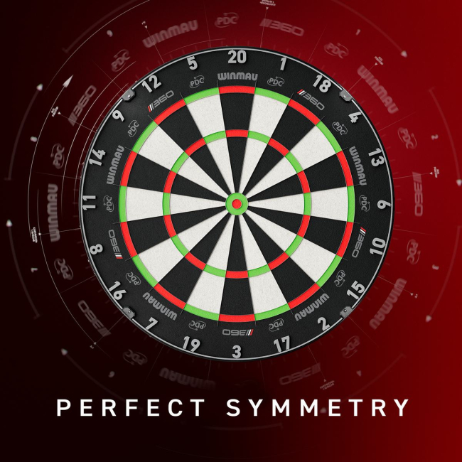 Winmau Blade 360 Triple Core Dartboard - Official PDC Match Quality